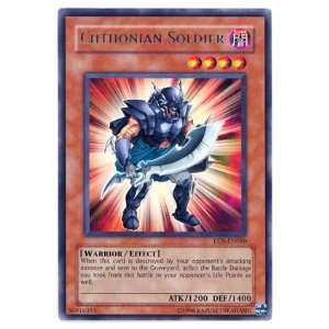  Yugioh Chthonian Soldier rare card Toys & Games