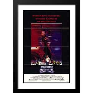  Maximum Overdrive 20x26 Framed and Double Matted Movie 