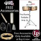 Latin Percussion LP257 BZ Tito Puente Timbales 14 & 15