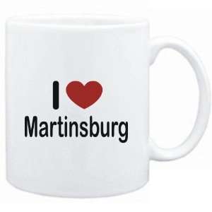  Mug White I LOVE Martinsburg  Usa Cities Sports 
