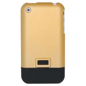  iPhone 1G 2G (Original iPhone) Rubberized Slider Case (Gold) 4GB 