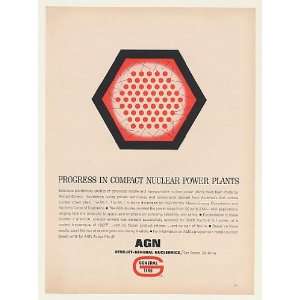  1963 AGN ML 1 Mobile Nuclear Power Plant Print Ad (47363 