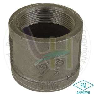  NUSET 3/4 Malleable Black Iron Socket (Coupling) (B220 20 