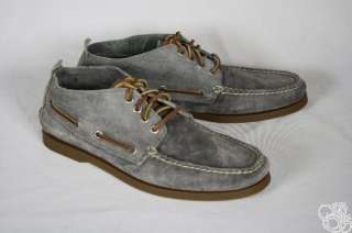   Authentic Original Chukka Dark Gray Suede Mens Boots Shoes New  