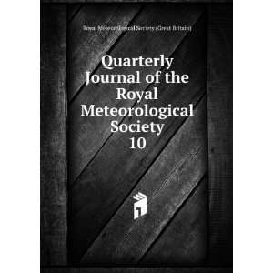  Quarterly Journal of the Royal Meteorological Society. 10 