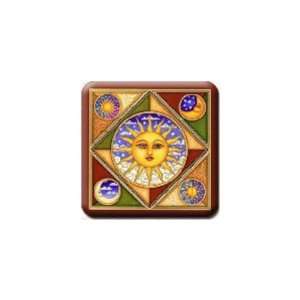  New   Celestial Coasters   Green & Brown Case Pack 6 by 