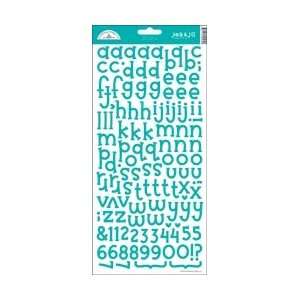  Jack & Jill Cardstock Alphabet Stickers 6X13 Sheet 