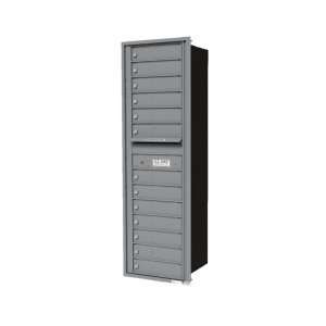  versatile™ 4C Horizontal Cluster Mailboxes in Silver 
