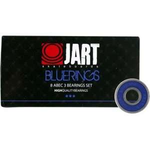  Jart ABEC 3 Blue Bearings