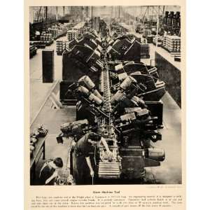  1943 Print Giant Machine Tool Wright Plant Cincinnati 