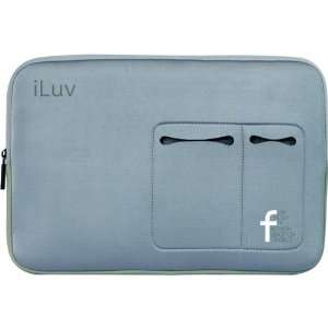  iLuv 15 Gray MacBook Pro Sleeve 