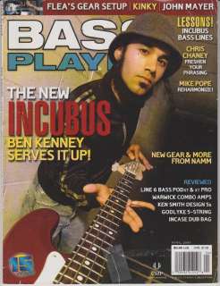   Player Magazine (April 2004) Incubus Ben Kenney / John Mayer  