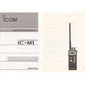  Icom M1 Instruction Manual GPS & Navigation