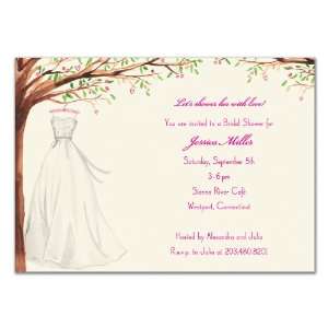  Wonderful Wedding Dress Bridal Shower Invitation Health 