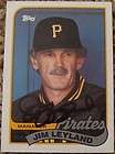 JIM LEYLAND autograph 1992 TOPPS signed card PIRATES 92  