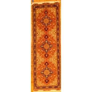  2x9 Hand Knotted Tabriz Persian Rug   211x96