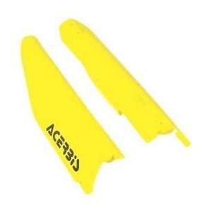  Acerbis Lower Fork Cover   Left   02 RM Yellow, Color 