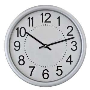  15 Low Vision Quartz Wall Clock with 2 Numbers Health 