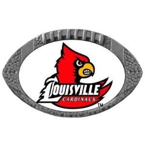  Set of 2 Louisville Cardinals Football One Inch Pin   NCAA College 