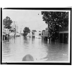  1927 Flood, Melville, Louisiana, LA, Nelson Garage
