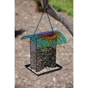  Sol Square Feeder with Glass Dome Patio, Lawn & Garden
