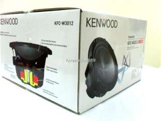Kenwood KFC W3012 1200W 12 Single 4ohm KFC Subwoofer  