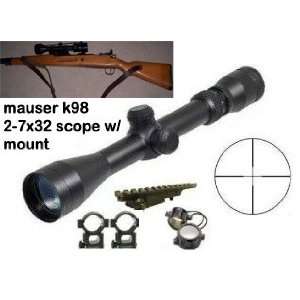  Mauser K98 Karabiner 2 7x32 Long Eye Relief Scope w 