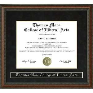 Thomas More College of Liberal Arts Diploma Frame  Sports 
