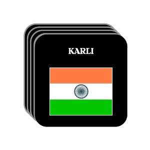  India   KARLI Set of 4 Mini Mousepad Coasters 