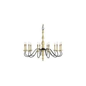  Leclaire Chandelier by Currey & Co. 9014