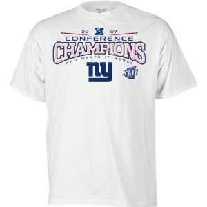  New York Giants 2007 NFC Conference Champions Bracket T 