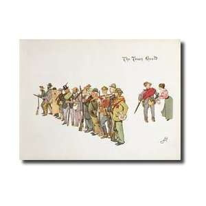  The Town Guard From the Leaguer Of Ladysmith 1900 Giclee 