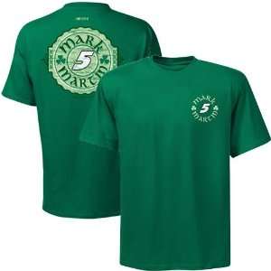 Majestic #5 Mark Martin Kelly Green Tried and True T shirt 