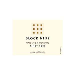  Block Nine Pinot Noir 2010 750ML Grocery & Gourmet Food