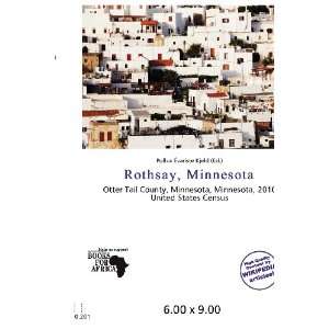 Rothsay, Minnesota (9786200603050) Pollux Évariste Kjeld Books