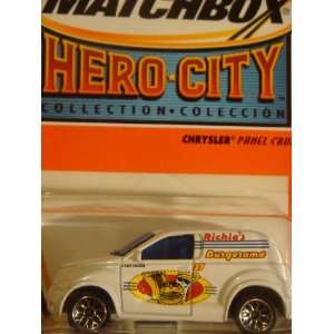  Matchbox Hero City Collection Chrysler Panel Cruiser White 