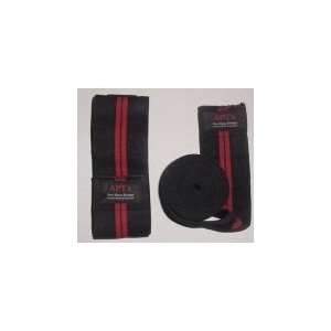  APT Blood Stripe Knee Wraps 2m with OUT velcro Sports 