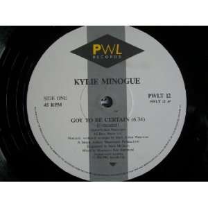 KYLIE MINOGUE Got to be Certain 12 Kylie Minogue Music