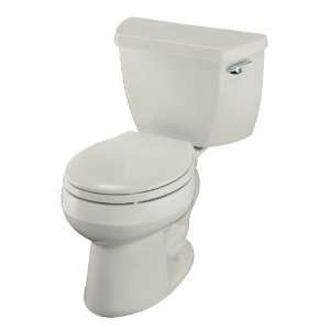 Kohler K 3577 RA 95 Wellworth Classic 1.28gpf Round Front Toilet with 