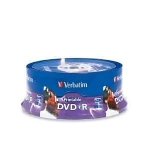  Verbatim 16x DVD+R Media   White   VER96190 Electronics