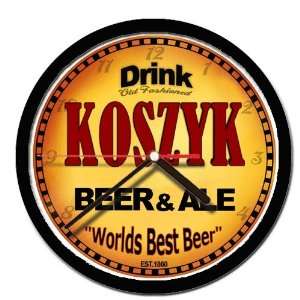  KOSZYK beer and ale cerveza wall clock 