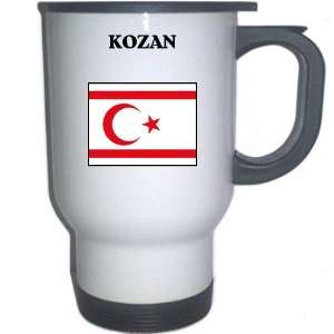  Northern Cyprus   KOZAN White Stainless Steel Mug 