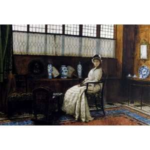   Atkinson Grimshaw   24 x 16 inches   The Cradle Song