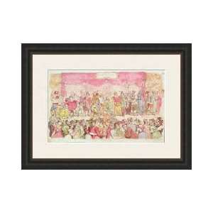  Richardsons Theatre Published By Ackermanns Framed Giclee 