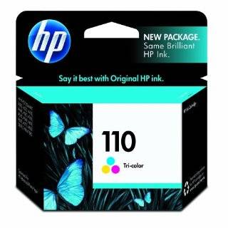 HP 110 Tri Color Ink Cartridge in Retail Packaging (CB304AN#140)