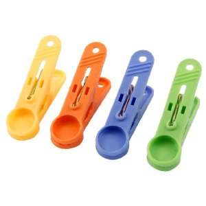   Home Assorted Colors Plastic Clothes Pins Pegs Clips