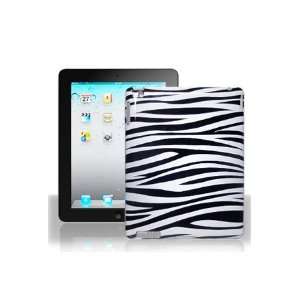  iPad 2 Graphic Case   Black/White Zebra (Free 