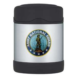    Thermos Food Jar Army National Guard Emblem 