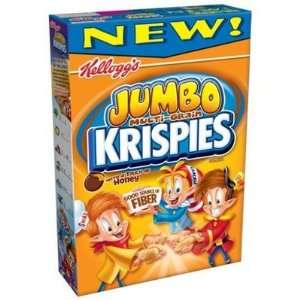 Kellogs Jumbo Multi grain Krispies Cereal, 11.2 oz.  