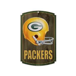  Wincraft Green Bay Packers Retro Wood Sign   Green Bay Packers 